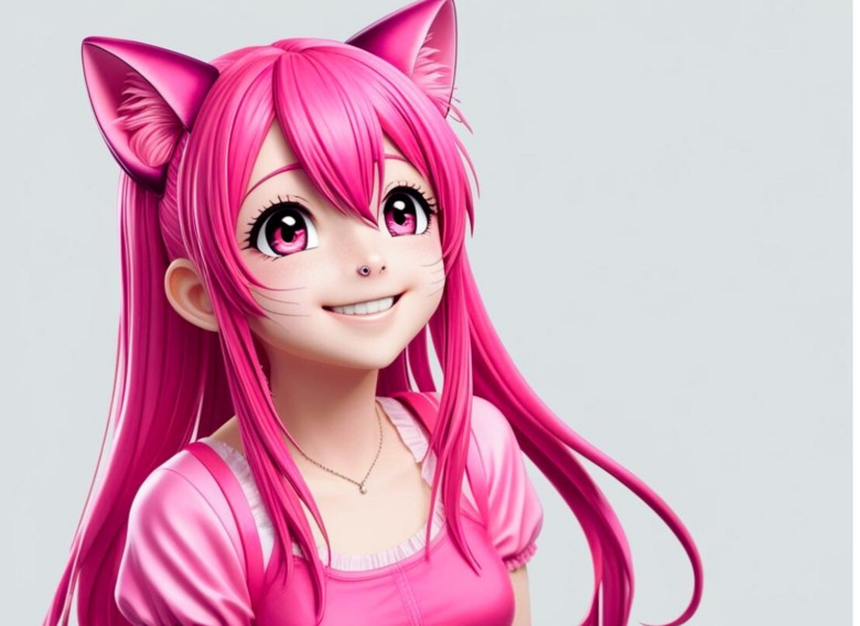 cutie cat girl