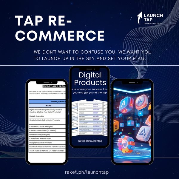 Launch Tap Recommerce Plus Digital Product Bundle