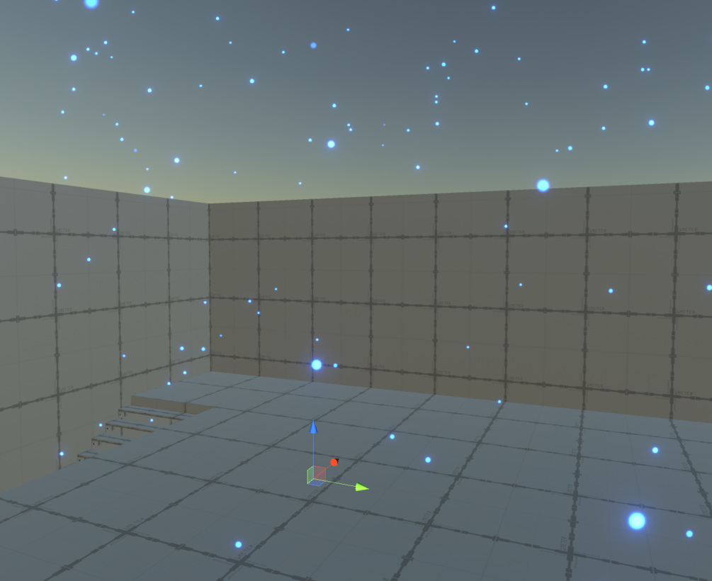 dust particle texture unity