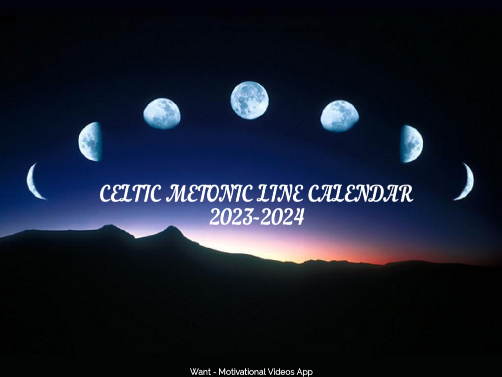 Celtic Metonic Line Calendar