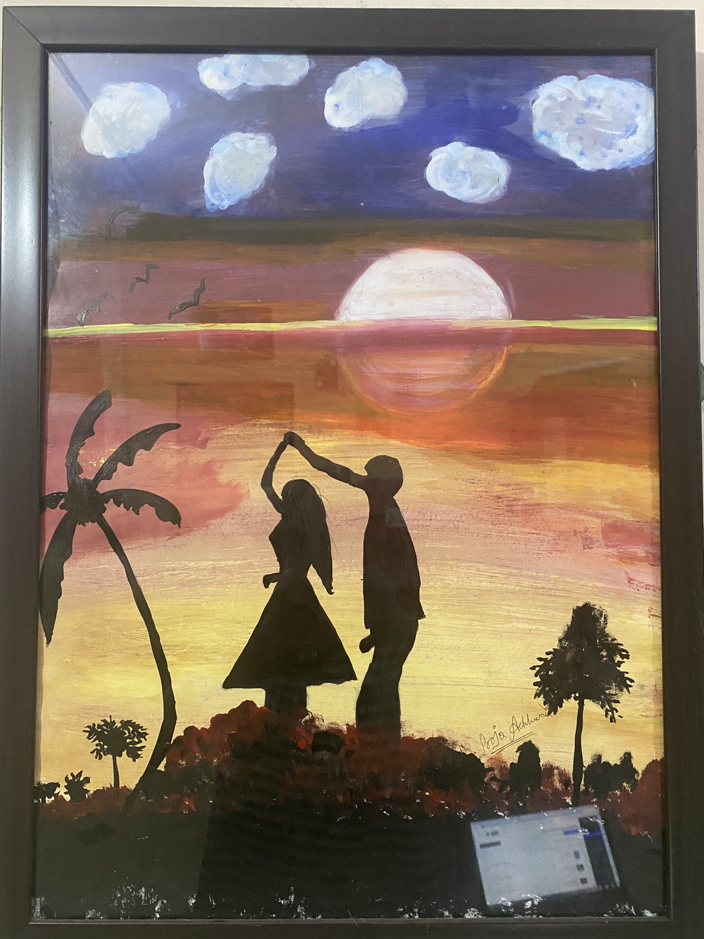 couple painting