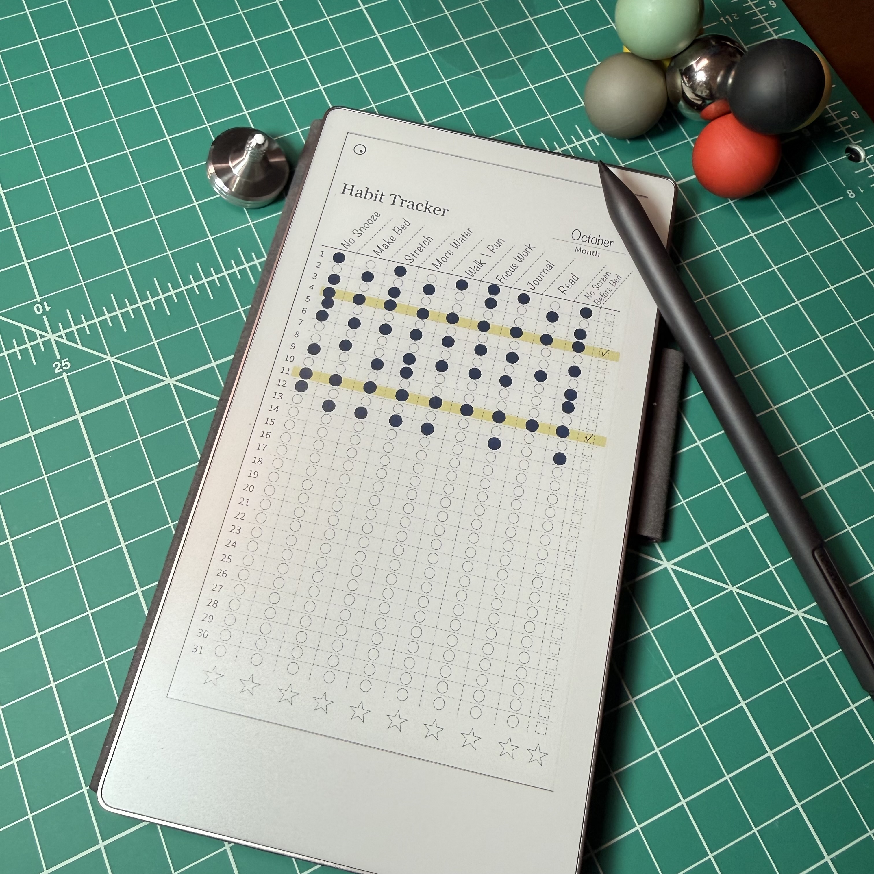 Daily Success Habit Tracker