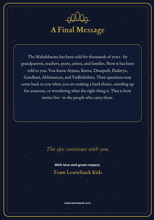 The Mahabharata for Little Hearts — 10 Epic Stories Retold for Children preview image 14