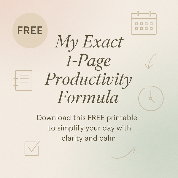 Productivity Formula Preview