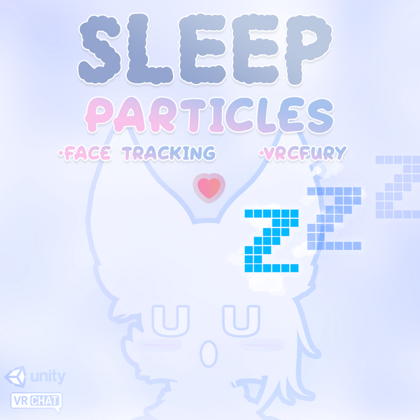 Sleep Particles Zzz for VRChat
