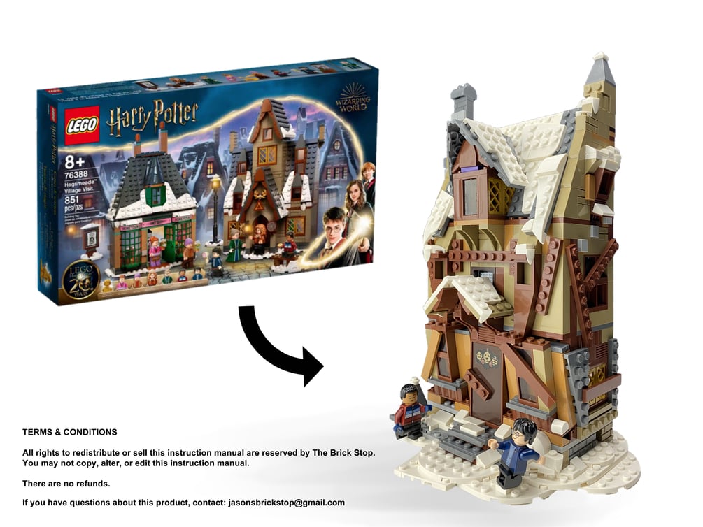 Lego harry potter shrieking best sale shack instructions