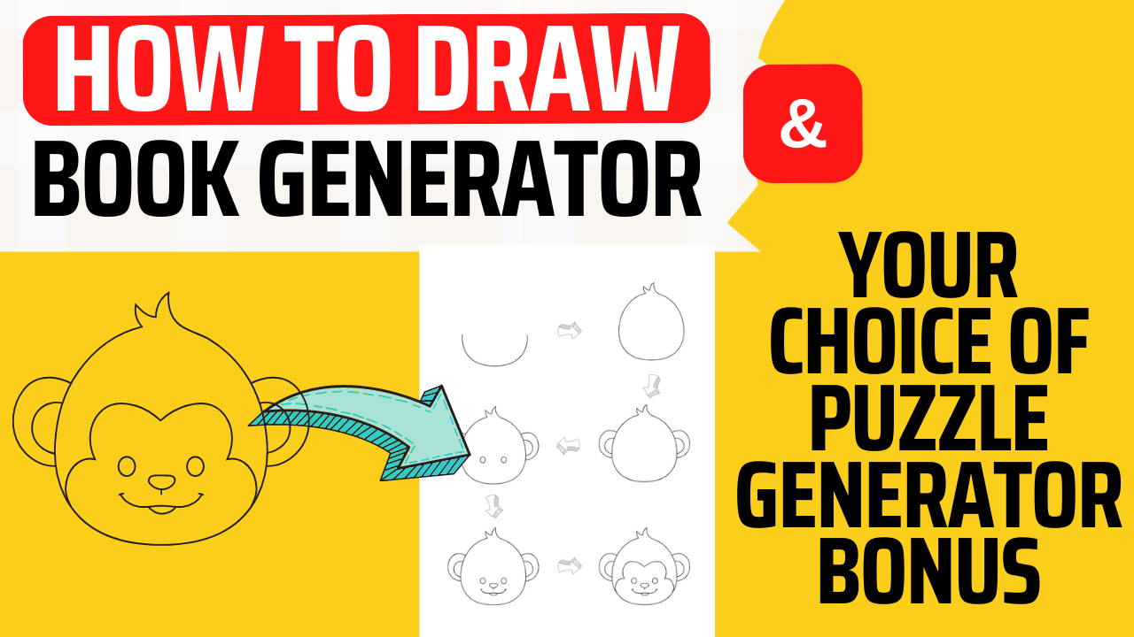 Get The How To Draw Book Generator WITH YOUR CHOICE OF PUZZLE GENERATOR