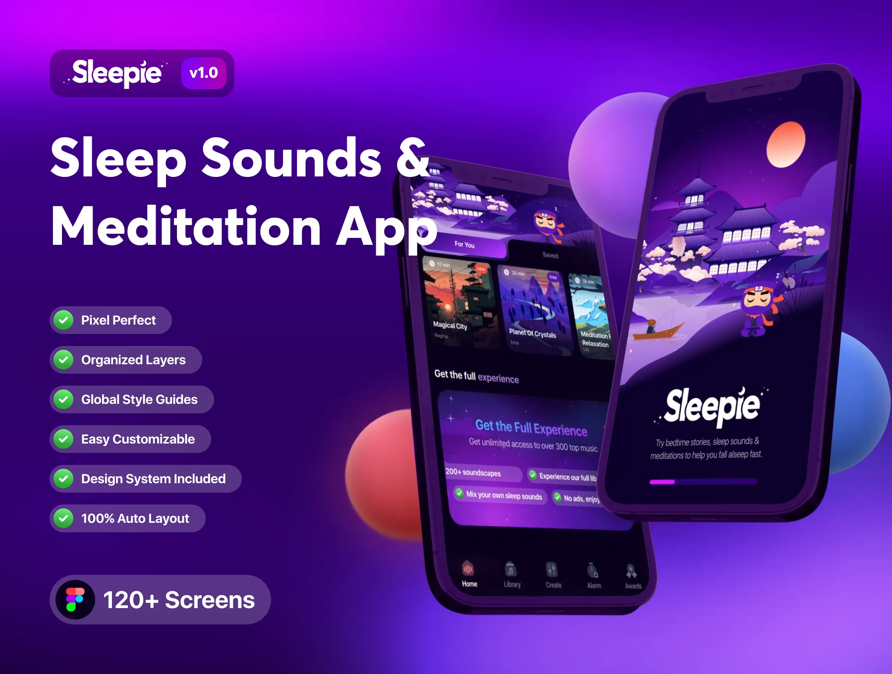 Sleepie sleep sounds meditation mobile app