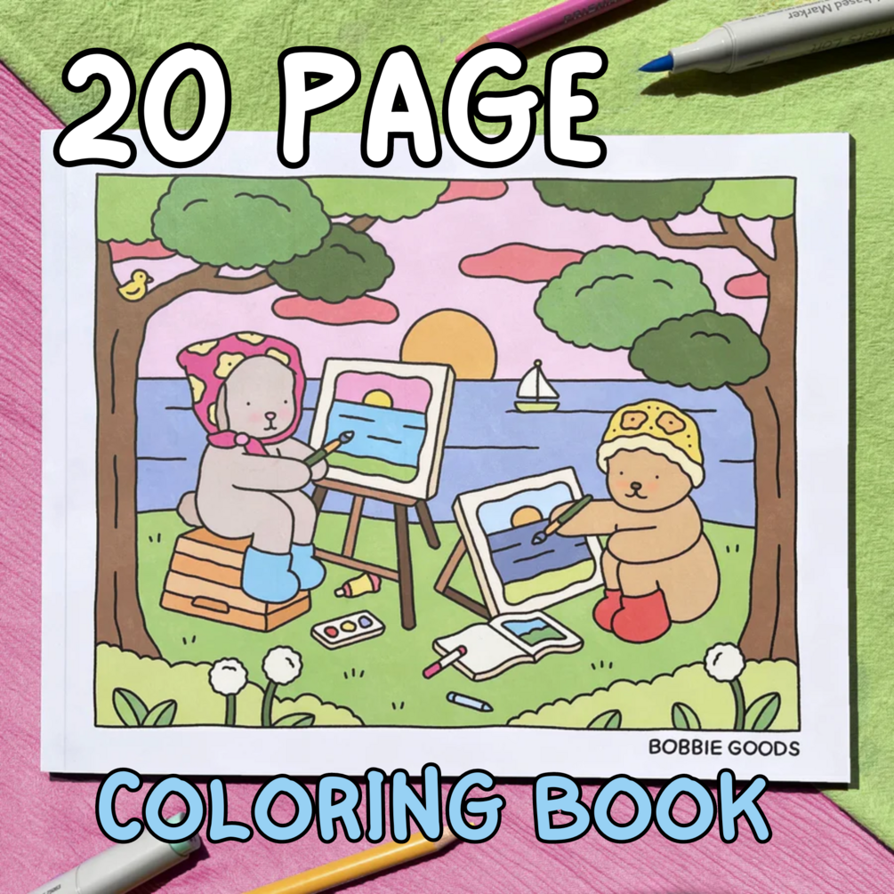 bobbie goods coloring book (Digital Download)