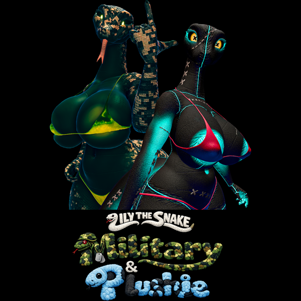 LILY THE SNAKE Military & Plushie vrchat