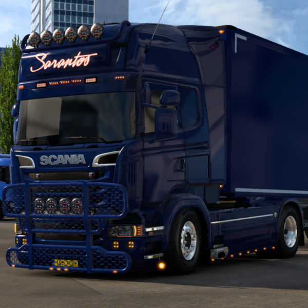 Sarantos blue lightbox ETS2 by Bodor Máté