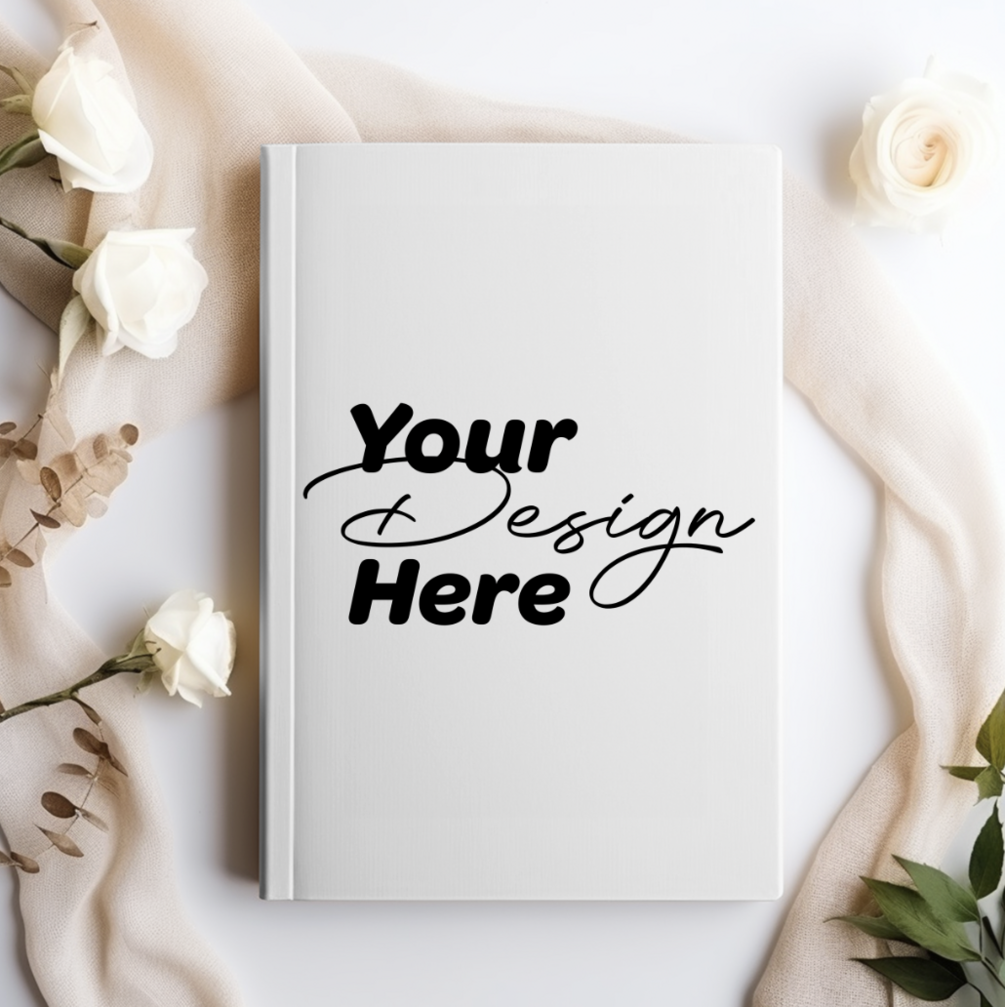 Journal Mockup Boho, Minimalist Notebook Mockup, Baby Milestone