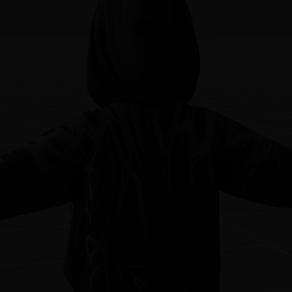 Torn Hoodie for Tori Base - FBX - Commercial use *2022*