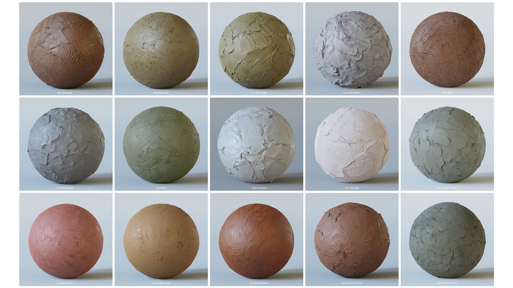 Realistic Clay + Artistic Shaders BUNDLE