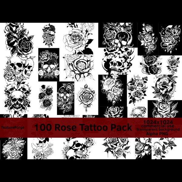 Rose Tattoo Pack