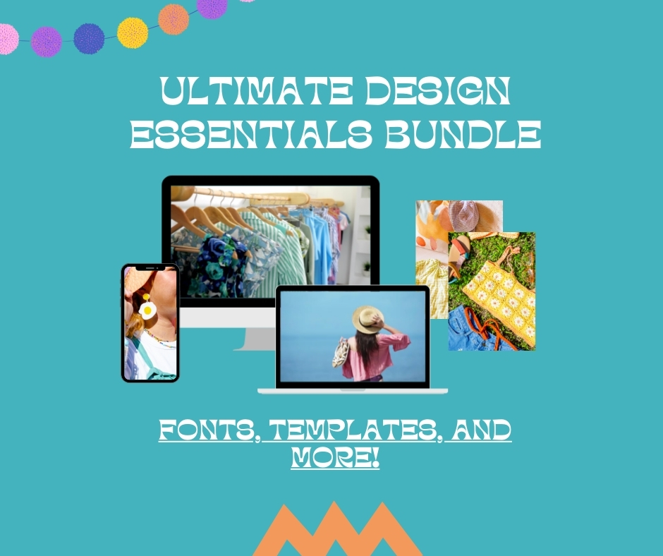 Ultimate Design Essentials Bundle Fonts, Templates, and More