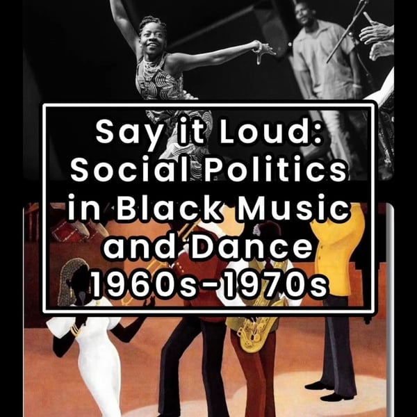 Music, Dance & Social Politics of the 1960s–70s