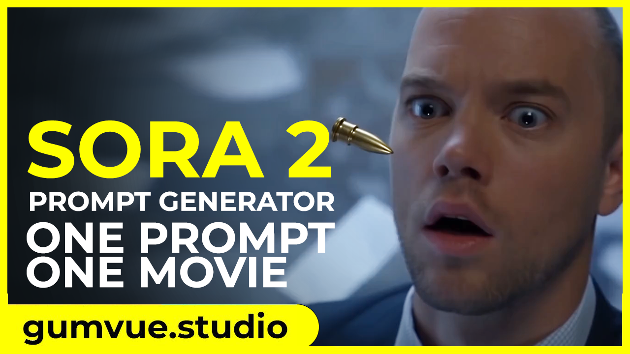 SORA 2 Prompt Generator – Custom GPT for Cinematic Video Prompts thumbnail