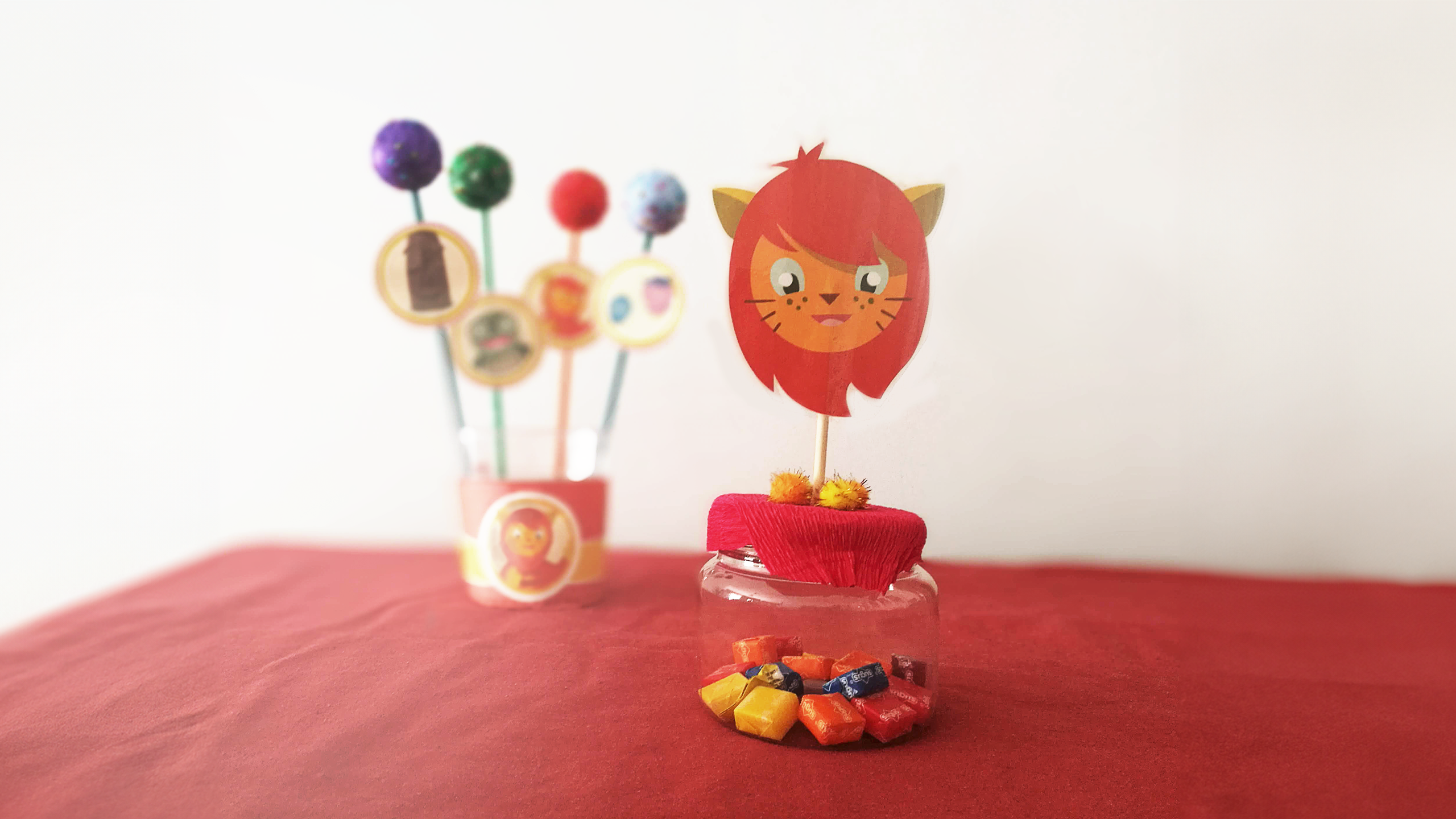 Kit Imprimible de Nene león Decoración de cumpleaños, fiestas - Main Image