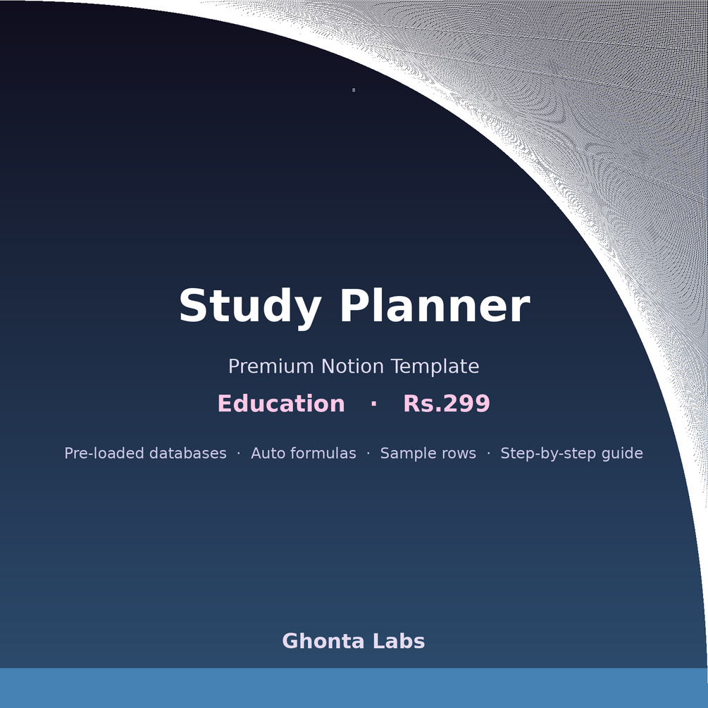 Study Planner