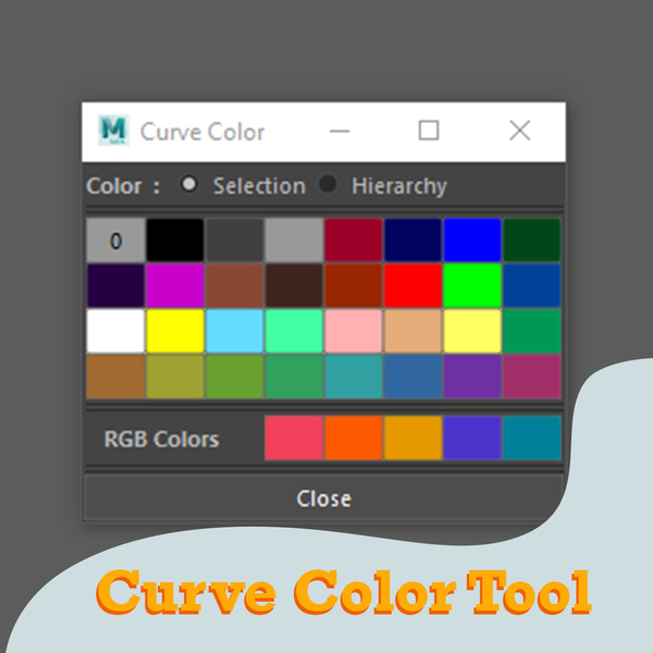 Curve Width Tool (Maya, Python)
