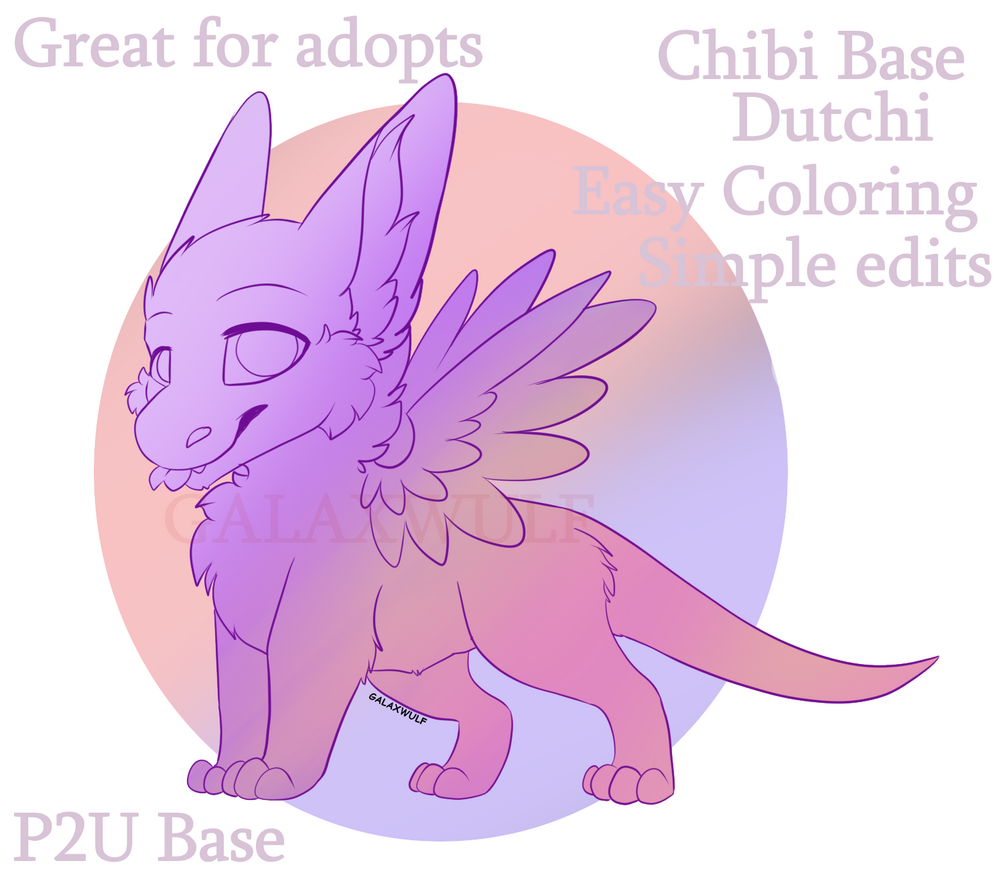 chibi angel base