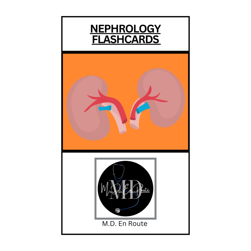 Nephrology/Urology Flashcards
