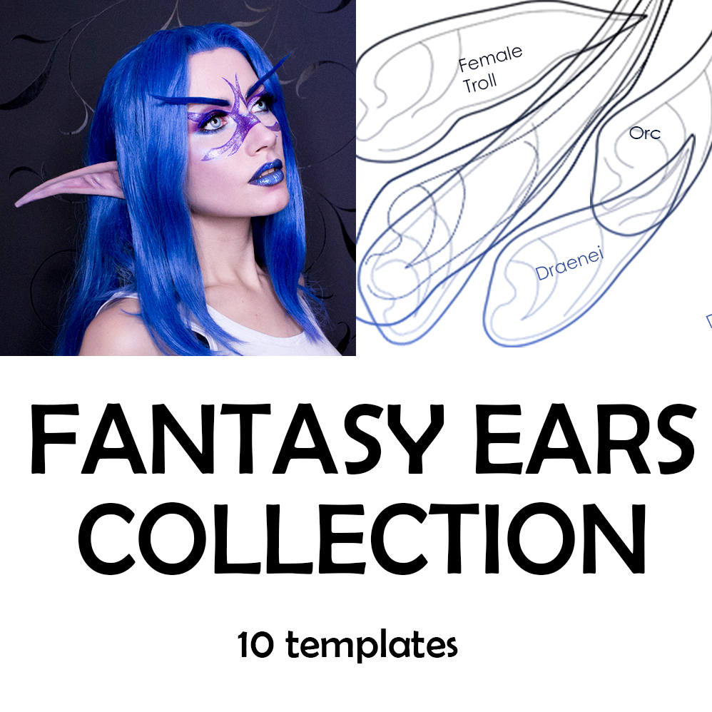 Fantasy Ears Collection 10 Templates 