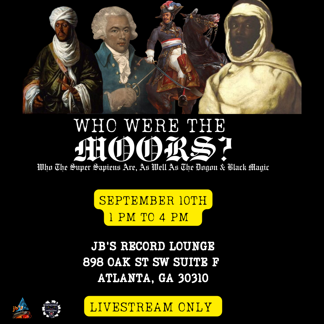  livestream only who were the moors super sapiens the dogon
