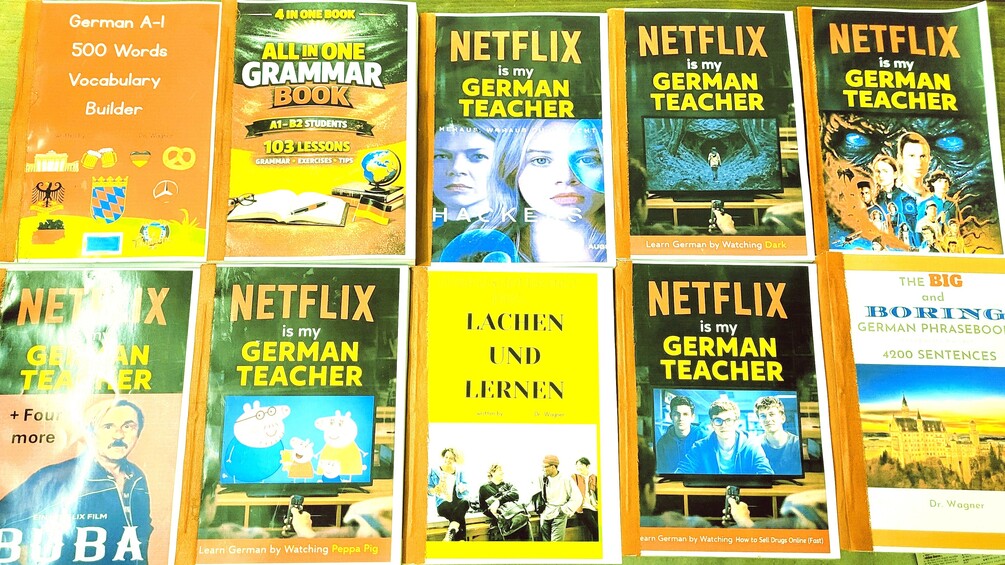 10 German learning E-BOOKS BUNDLE