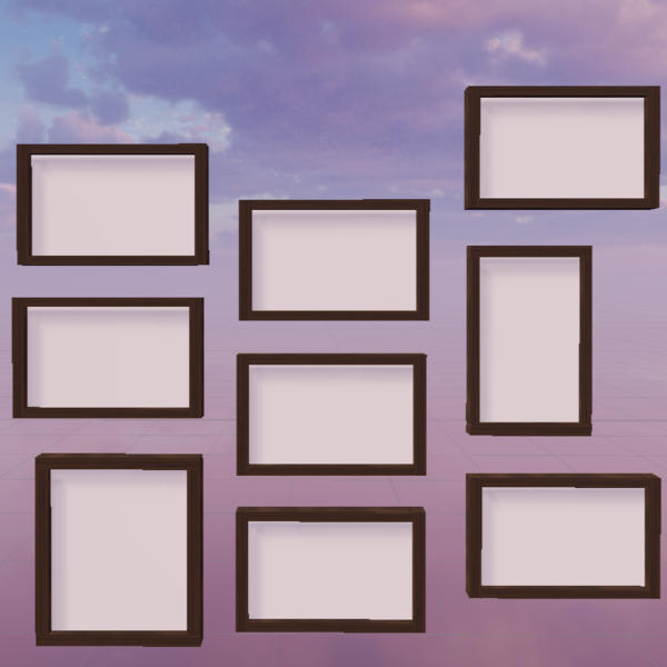 VRC Picture/Photo Frames (Free)