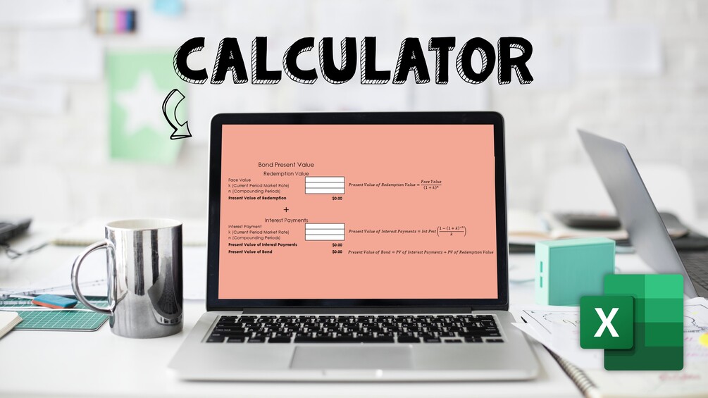Excel Calculator Bond Present Value