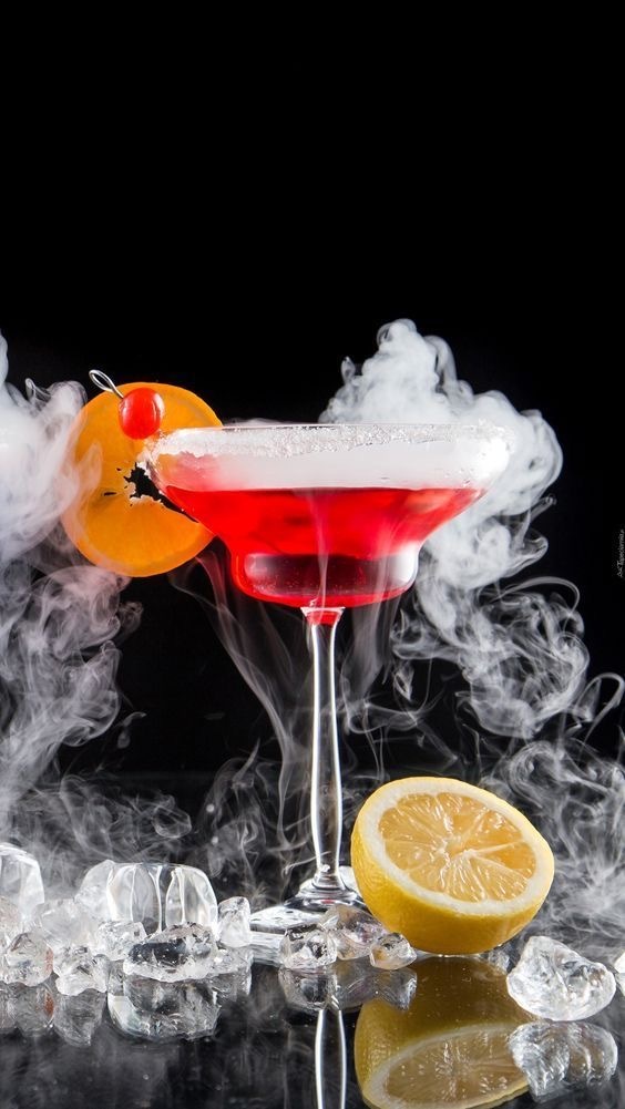 step by step process of making a cocktail