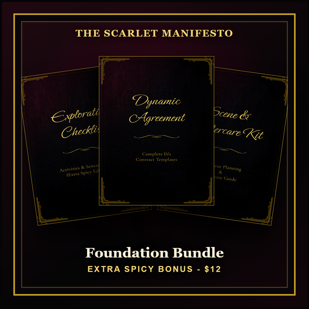 The Scarlet Manifesto Foundation Bundle with Extra Spicy bonus