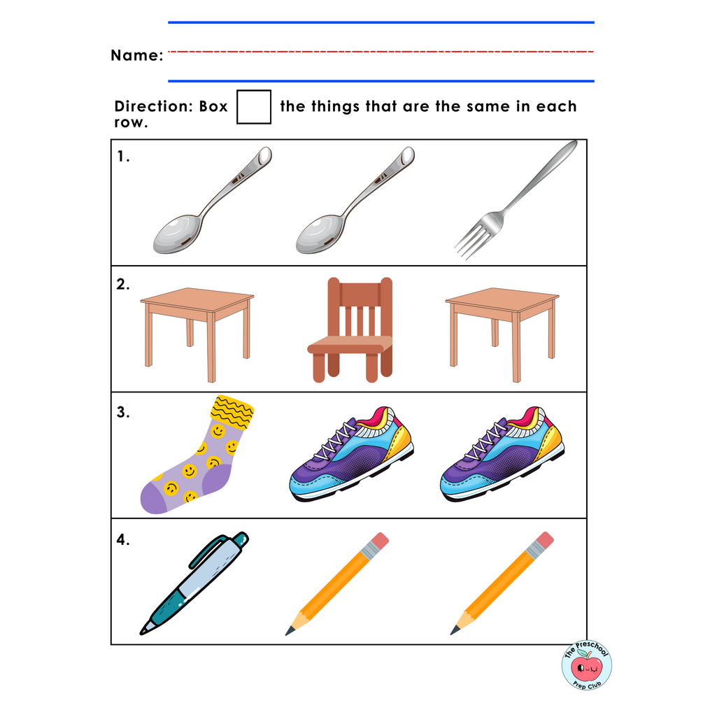 PRESCHOOL WORKBOOK - PRE-READING