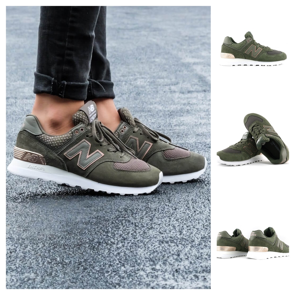 New balance wl574 store fsd military foliage green