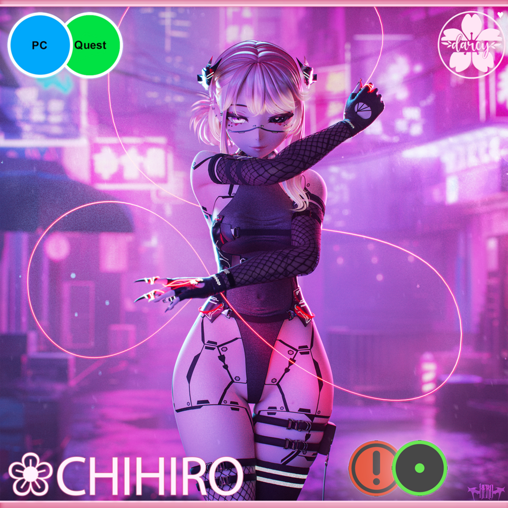 chihiro-pc-quest-optimised-vrcft-vrchat-model