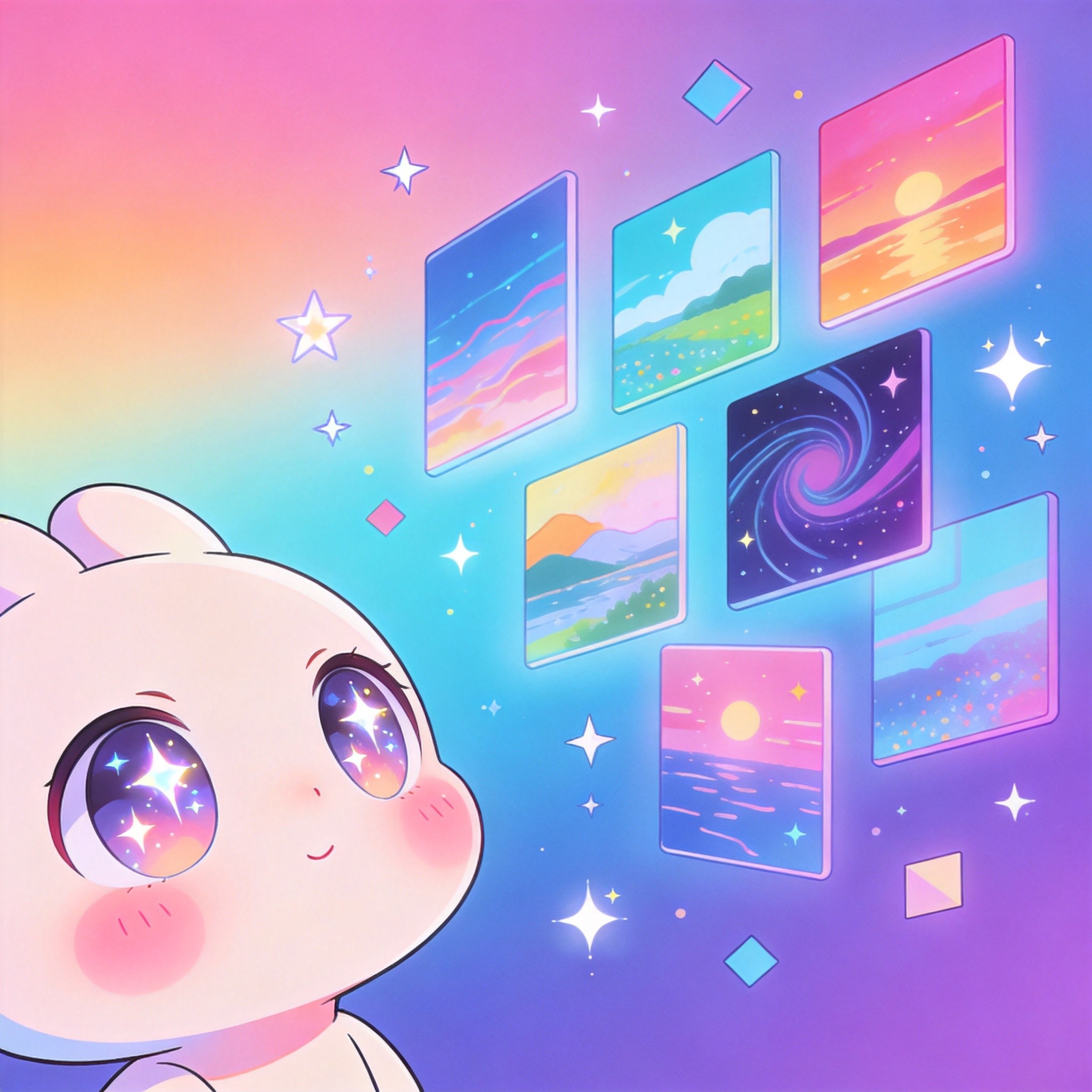 Complete Set — Wallpapers + Icons + Stickers (the full makeover!)