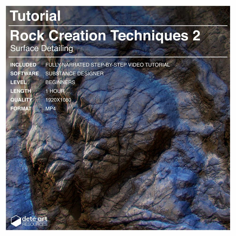 Rock Creation Techniques Part 2: Surface Detailing preview