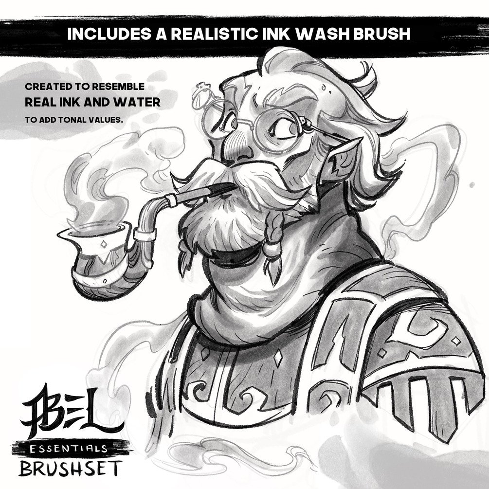 INK Brushes - For Inking & Line Art