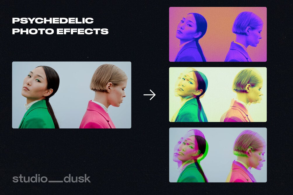 Psychedelic Photo Effects