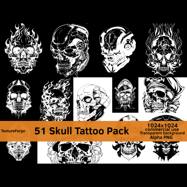 Skull Tattoo Pack