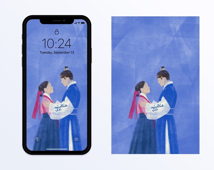 The red sleeve Wallpaper 02