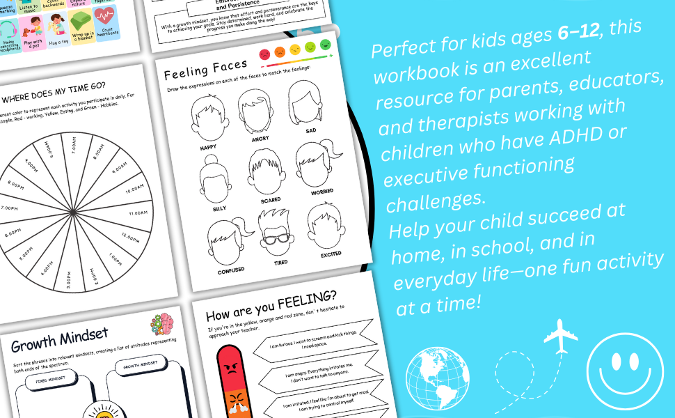 Executive Functioning Workbook for Kids: 40 Fun Activities to Build ...