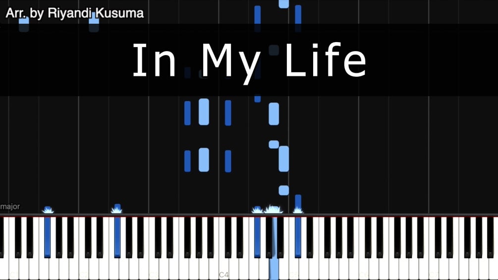The Beatles In My Life (MIDI & Synthesia)