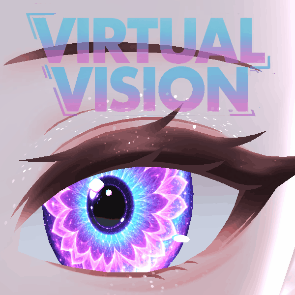 Cosmic Bloom Animated Eyes - Unity Package for VRChat 3D Models