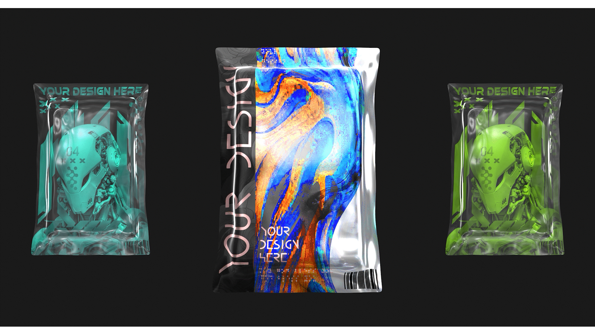 Glassmorphism Pack Opening Animation screenshot 4