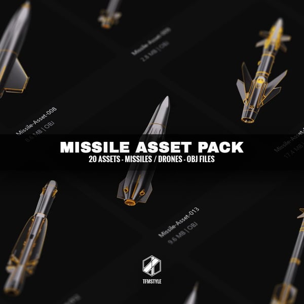 Missile Asset Pack cover