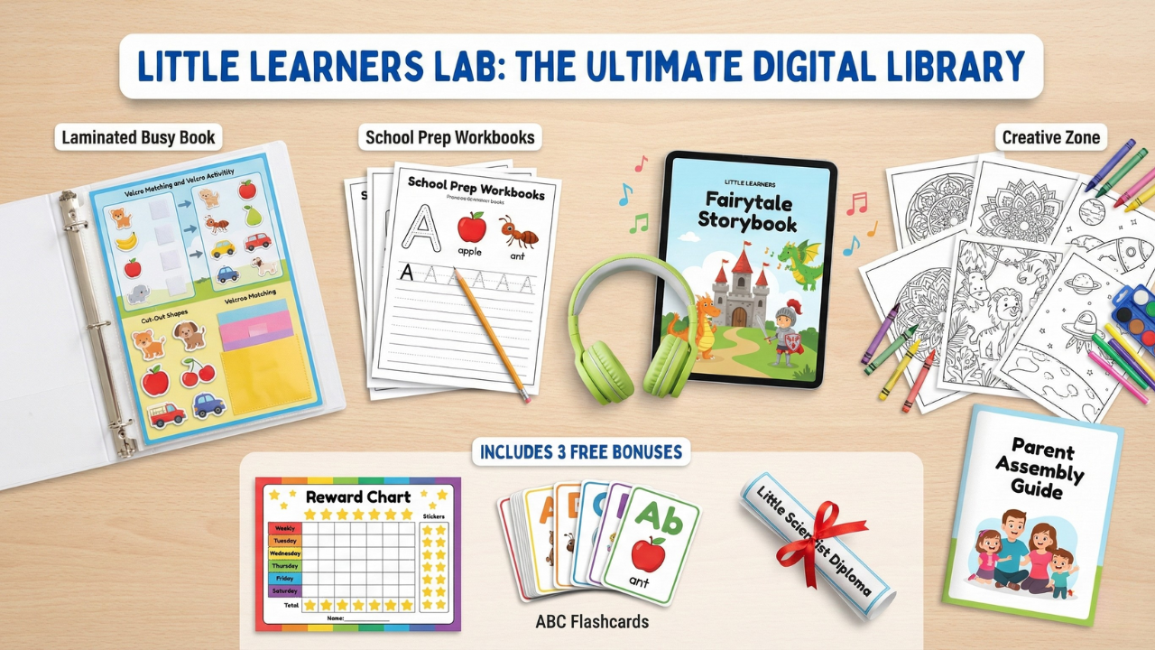 Little Learners Lab: The Ultimate Kids' Digital Library