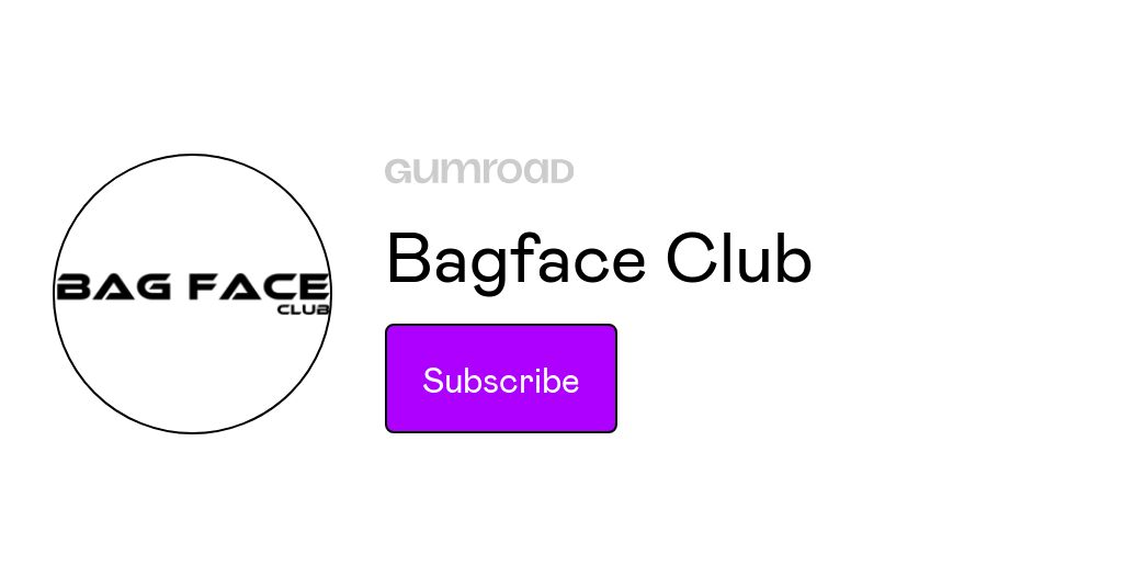 Bagface Club